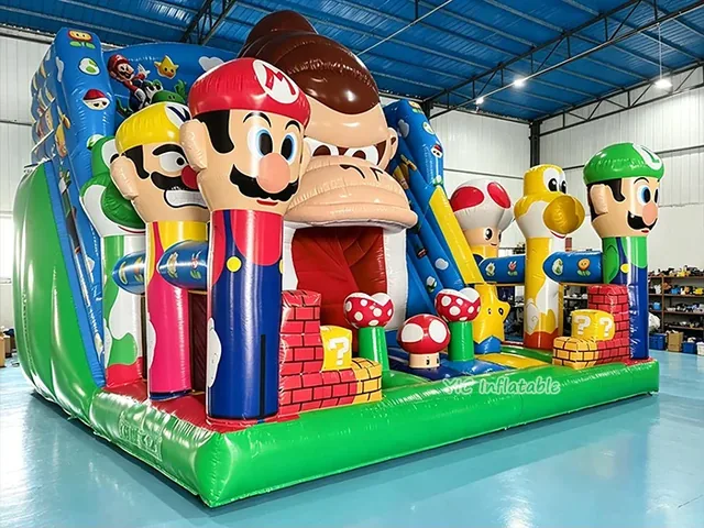 Commercial Castle Bounce House with Slide product image