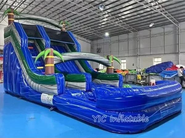 Commercial inflatable water slide solutions for water parks and rental operators